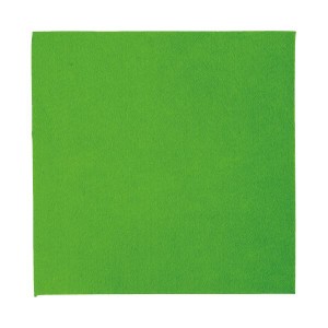 （まとめ）工作フェルト 単色（5枚） 黄緑 300mm×300mm【×5セット】 クリエイティブな工作に彩りを添える 5枚セットの単色フェルト、鮮