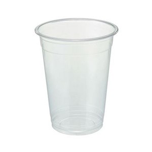 （まとめ）TANOSEE リサイクルPETカップ（広口）510ml（17オンス）1パック（50個）【×20セット】 送料無料
