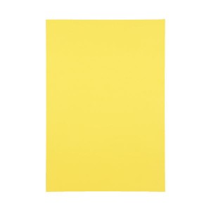(まとめ) スマートバリュー 色画用紙 4ツ切10枚 レモン P144J-2 【×30セット】 鮮やかな太陽の色彩、まとめて楽しむ スマートバリュー 