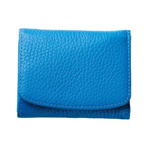 ル・プレリー三つ折り財布 NPS5570 ブルー 青 革新的なデザインの三つ折り財布 ブルーオーシャン NPS5570 - コンパクトで使いやすい、あ