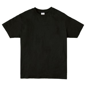 （まとめ）ATドライTシャツ 130cm ブラック 150g ポリ100% 【×10個セット】 黒 送料無料