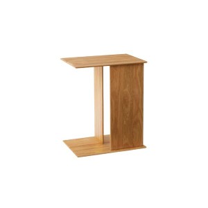 サイドテーブル エンドテーブル コーナーテーブル 小型 脇台 机 ミニテーブル 約幅46cm ナチュラル 木製 完成品 リビング ダイニング イ