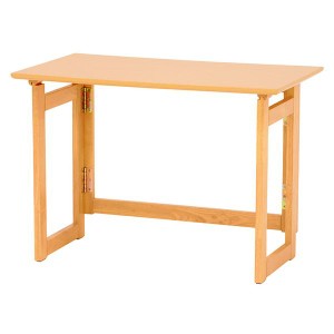 折りたたみテーブル ローテーブル 机 低い ロータイプ センターテーブル 約幅80cm×奥行40cm×高さ65cm ナチュラル 木製 キャスター付 移