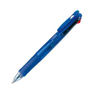 （まとめ） ゼブラ クリップオンG 4色ボールペン 0.7mm 青 【×20セット】 送料無料