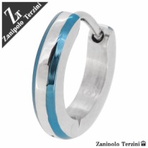 シンプルダブルラインステンレスフープピアス(1P片耳)【ZanipoloTerzini】ステンレス リング ピアス フープ メンズ 片耳 ブランドの通販ページへ