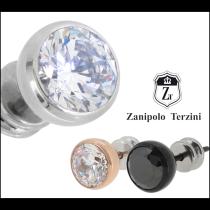 【Zanipolo Terzini】ジルコニア スタッド サージカルステンレス ピアス(1P 片耳用)ステンレス/メンズ/ピアス/片耳/ブランドの通販ページへ