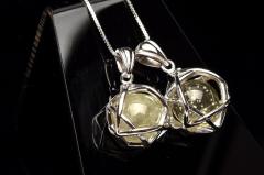 �V���o�[925���F���̐_�� ���r�A���O���X�@10mm�@�Z䊐�(�_�r�f�̐�)�ۋ� �V���o�[ �y���_���g�g�b�v 1���� _PRG2042