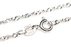 �V���o�[925 �X�N�����[�`�F�[�� 45cm�`�F�[�� �l�b�N���X _KZ157