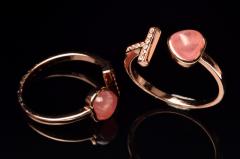 �V���o�[925 �C���J���[�Y�@6x6mm�@�w�փ����O(�T�C�Y������) 1���� �����^_PRG2182