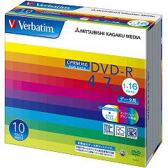 �o�[�x�C�^�� DVD-R 4.7GB PC�f�[�^�p CPRM 16�{���Ή� 10�� DHR47JDP10V1(1�Z�b�g)[DVD���f�B�A]