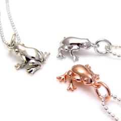 �V���o�[�A�N�Z�T���[ �y���_���g�E�l�b�N���X �J�G���E�^�E������ pe1597 �y���_���g�g�b�v�̂�