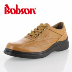 ボブソン BOBSON B5203 キャメル メンズ ウォーキングシューズ ビジネスカジュアル 本革 4E