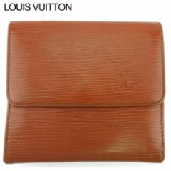 ルイ ヴィトン Wホック 財布 三つ折り ミニ財布 マルティエ刻印 エピ レディース メンズ 中古