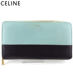 新品同様‼️セリーヌ　CELIEN 財布　長財布　バイカラー　ラウンドファスナー 新品同様‼️セリーヌ CELIEN 財布 長財布 バイカラー ラウンド