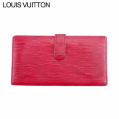 ルイ ヴィトン 長財布 がま口 財布 コンチネンタルヴィエノワ エピ レディース メンズ 中古