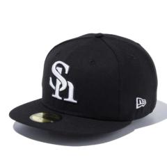 �y�V�i�z�j���[�G�� 59FIFTY �����\�t�g�o���N�z�[�N�X �u���b�N �z���C�g 1�� New Era NewEra
