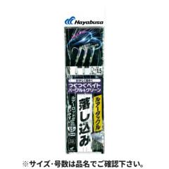 オーナー(OWNER) 糸付 丸セイゴ 針8号-ハリス1.5号 白 ネコポス