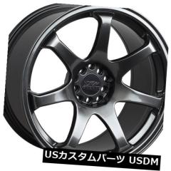 ホイール 4本セット XXR 551 16X8リム4x100 / 114.3 +21クロム