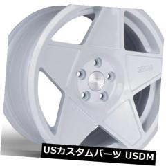 ホイール 4本セット 16X8 3SDM 0.05 4X100 +25ホワイトホイール（4個