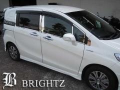 ホンダ　フリードスパイクGB3/4☆人気日本製最高級超鏡面ステンレスピラーメッキ ブライツ(車) BRIGHTZ フリードスパイク GB3 GB4 超鏡面