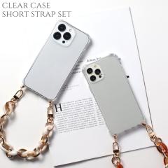 iphone �P�[�X �X�g���b�v�t�� �N���A�P�[�X iphone15 iphone14 12 13 Pro �n���h�o�b�O ���� �X���� �A�C�t�H�� SE ������� 15 14 plus