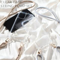 iphone �P�[�X �V�����_�[ �X�g���b�v�t�� iphoneSE ��O���� ��񐢑� ������� ���|�� 15 14 13 12 Pro �N���A ���킢�� iphone14 plus