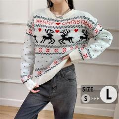 �Z�[�^�[ ���f�B�[�X �N���X�}�X �j�b�g �N���X�}�X�Z�[�^�[ �j�b�g�Z�[�^�[ Xmas Christmas �N���[�l�b�N �T���^�� ���� �g�b�v�X ���