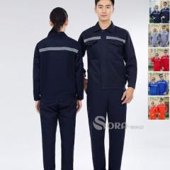メンズ レディース 作業服 作業着 長袖 上下セット 作業服ワークマン ワークウェア 男女兼用 耐磨耗 通気性良い ユニフォーム