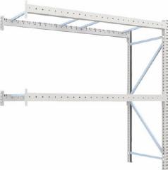 トラスコ 重量パレット棚１トン２５００×１０００×Ｈ２５００連結 1D25B25102B