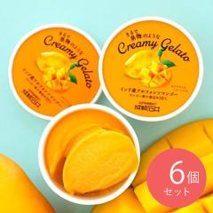 ����Έ� �܂�ŉʕ��̂悤�ȃN���[�~�[�W�F���[�g �}���S�[ 122ml�~6��