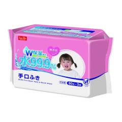 ムーニー 手口ふき おでかけキレイ 外出用 30枚×2個パックの通販はau