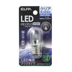 �G���p ELPA LED�����d�� �i�c���` LED �ȃG�l E17 0.8W LDT1CN-G-E17-G115   