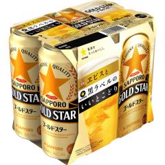 �T�b�|�� GOLD STAR�i�S�[���h�X�^�[�j 500ml�~6�{   �y4�Z�b�g�z