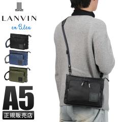 ���i���r���[��+5%�b�����o���I���u���[ �V���[�g �V�����_�[�o�b�O LANVIN en Bleu 541101