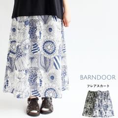 �y���������z BARNDOOR �R�b�g�����[�� ���m�t���� �v�����g �X�J�[�g �t �� �H �~ �{�g���X �o�[���h�A 65-1175085G-Flower