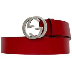 エルメス バングル レッド ゴールド 美品 リザード レザー GP 中古