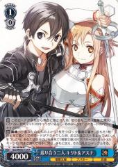 ヴァイスシュヴァルツ 電撃文庫 巡り合う二人 キリト＆アスナ(R) Gso