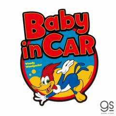 EbhybJ[ ԗp_CJbgXebJ[ Baby in CAR jo[T LN^[XebJ[ woody Woodpecker CXg WWP015