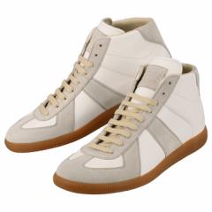 Maison Margiela ] }WF Xj[J[ S57WS0237 P1895 101 NAPPA COLOUR CROSTA REPLICA HIGH TOP zCg mgl0084