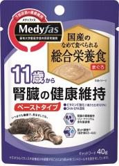 新メディファスウェット11歳腎臓の健康まぐろ 40ｇ ペットライン キャットフード