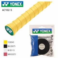 YONEX AC102-5 5{pbN(lߑւp) EFbgX[p[Obv Obve[v oh~g ejX lbNXy[։z