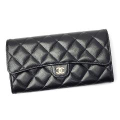 �V���l�� ���z ���f�B�[�X CHANEL �N���V�b�N �����O�t���b�v�E�H���b�g AP0241 Y01864 C3906 �u���b�N �S�[���h���� �����z