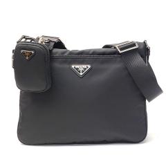 �v���_ �o�b�O PRADA ���i�C���� 1BC421 RV44 F0002 NERO �u���b�N �V�����_�[�o�b�O