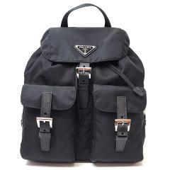 �v���_ �����b�N ���f�B�[�X PRADA �X���[�� ���i�C���� �o�b�N�p�b�N 1BZ677 RV44 NERO �u���b�N �����b�N