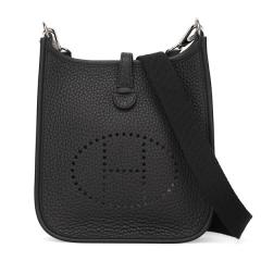 �G�����X �G�u����TPM 16cm HERMES �g�������N���}���X �u���b�N �V���o�[���� 069426 K���� �V�����_�[�o�b�O