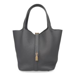 �G�����X �s�R�^�� MM 22cm HERMES �g�������N���}���X �A���h���[�Y �V�����p���S�[���h���� W���� 060991 �n���h�o�b�O �g�[�g�o�b�O 