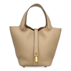 �G�����X �s�R�^�� PM 18cm HERMES �g�������N���}���X �g�����` �S�[���h���� 056289 K���� �n���h�o�b�O �g�[�g�o�b�O �V�i