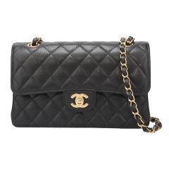�V���l�� �o�b�O ���f�B�[�X CHANEL �N���V�b�N �X���[���n���h�o�b�O A01113 Y01864 C3906 �u���b�N �S�[���h���� �V�����_�[�o�b�O