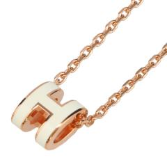 �G�����X �|�b�v�A�b�V�� �l�b�N���X �~�j HERMES �z���C�g �s���N�S�[���h 147992 POP H �|�b�vH