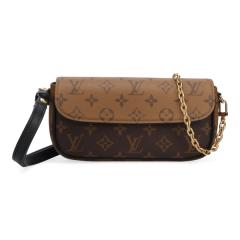 ���C���B�g�� �o�b�O ���f�B�[�X LOUIS VUITTON ���m�O�������o�[�X �E�H���b�g�I���`�F�[�� �A�C�r�[ M26587 �V�����_�[�o�b�O